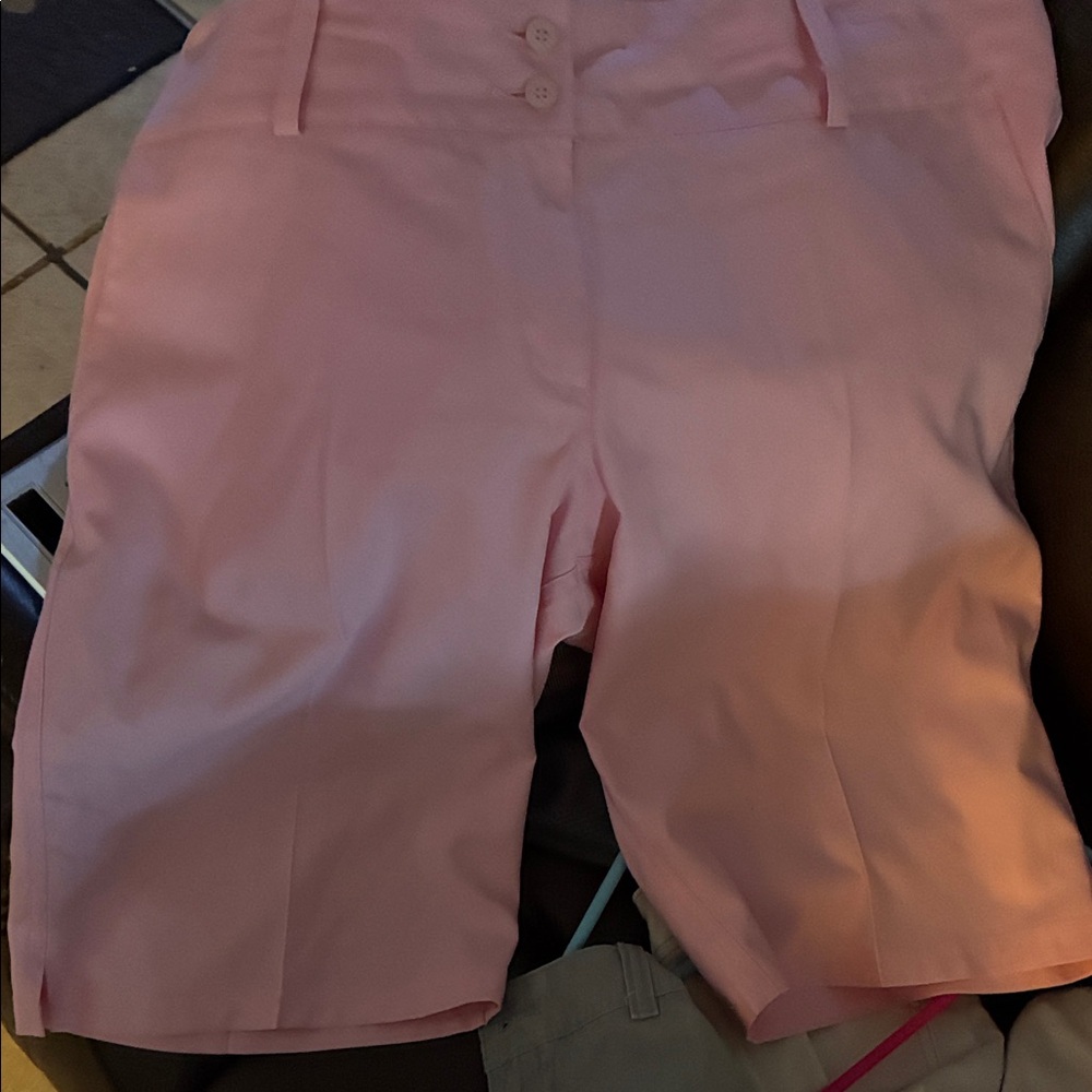 adidas Light Pink Women's Bermudas